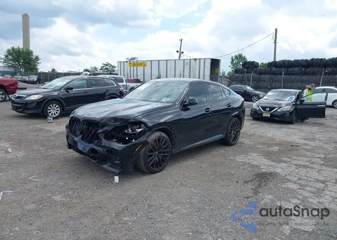 2020 BMW X6 xDrive40I из США, поврежденный, VIN 5UXCY6C03L9C06676